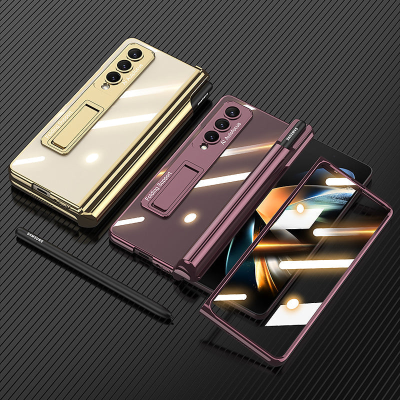 Flexible Samsung Fold Phone Case with Screen Protector