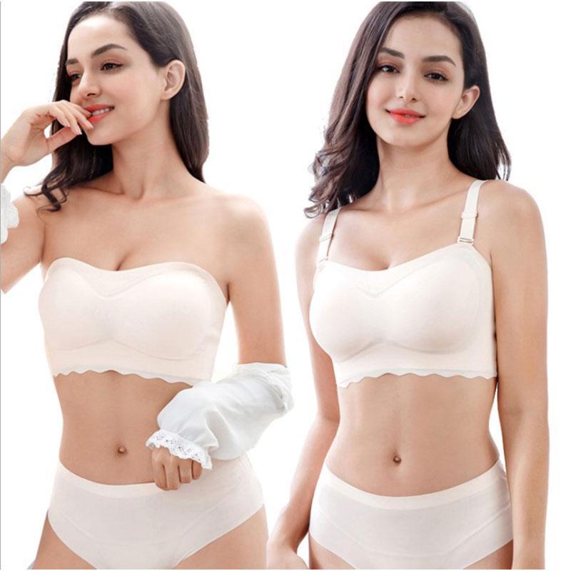Fesara Women's Comfortable Seamless Push Up Bra