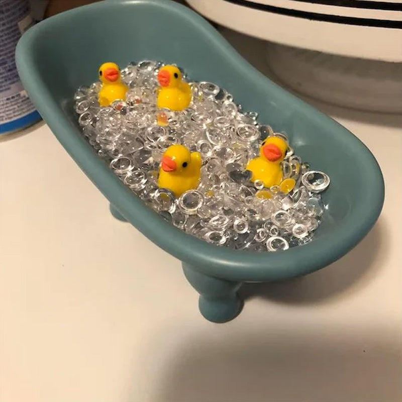 Cute Small Yellow Duck Figurine