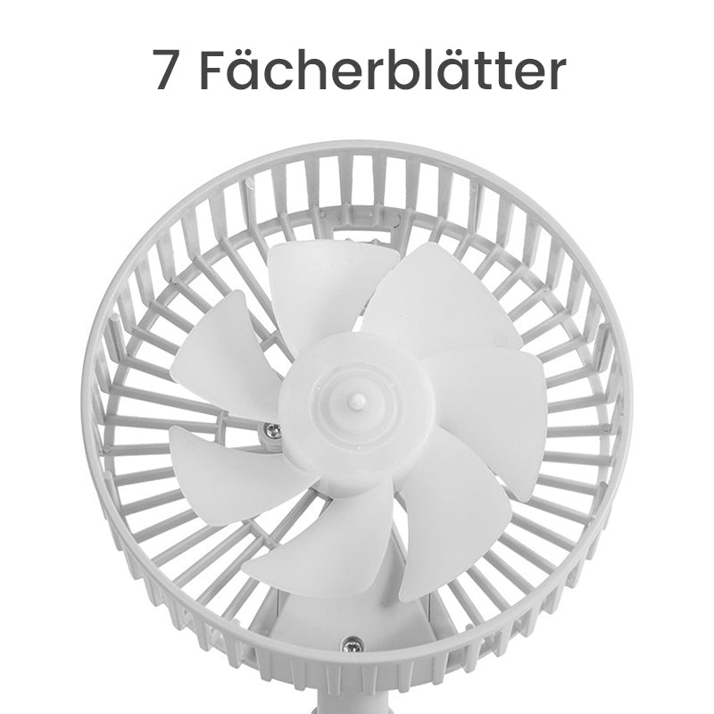 Portable Adjustable Rechargeable Floor Fan
