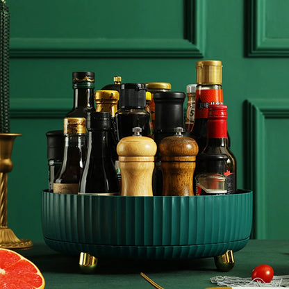 Spinning Kitchen Shelf - 360° Turning Storage Organizer - Fesara