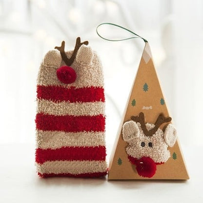 Cozy Christmas Socks Gift Set Soft Plush Design
