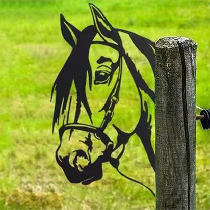 Rustic Country Metal Yard Decor