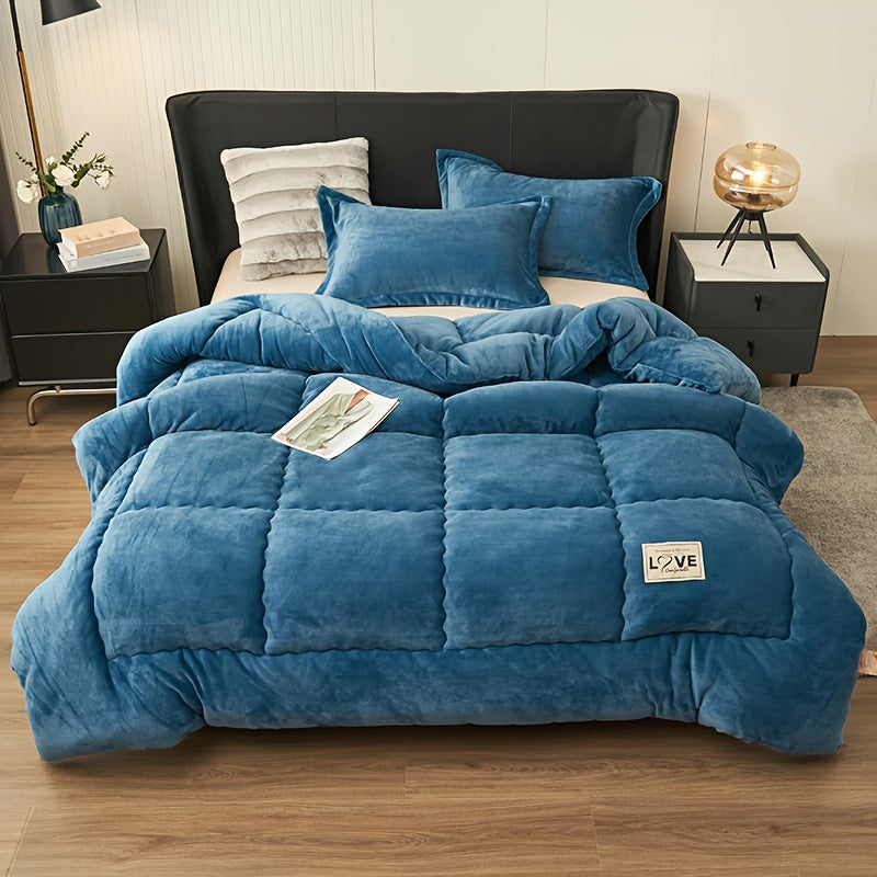 Soft Plush Fleece Winter Duvet for Cozy Sleep - Fesara