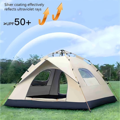 Easy Setup 4 Person Pop Up Waterproof Tent
