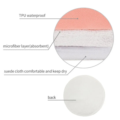 Natural Bamboo Nursing Pads for Women