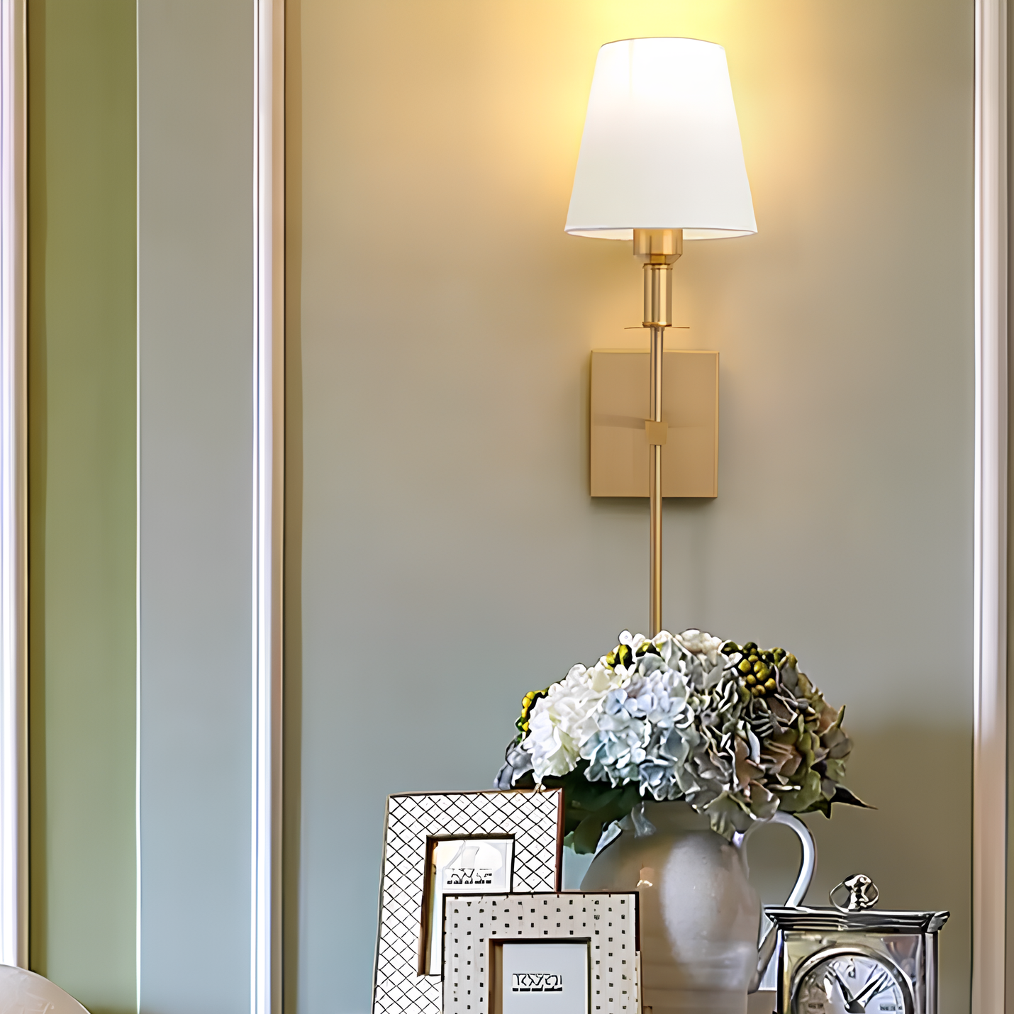 Wireless Rustic LED Wall Lamp