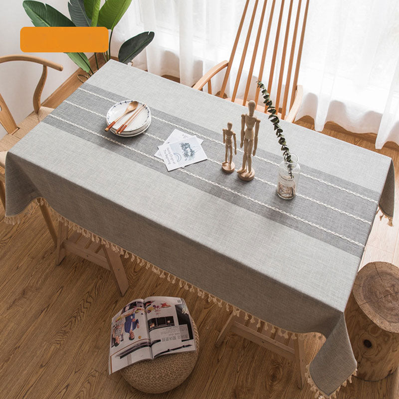 Easy Care Waterproof Tablecloth for Kitchen and Dining