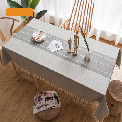 Easy Care Waterproof Tablecloth for Kitchen and Dining