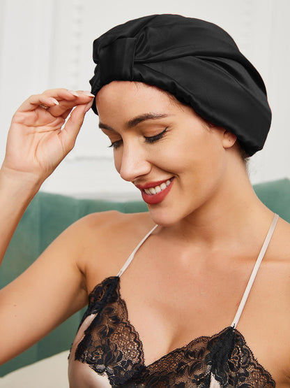 Soft Satin Sleep Hair Cap
