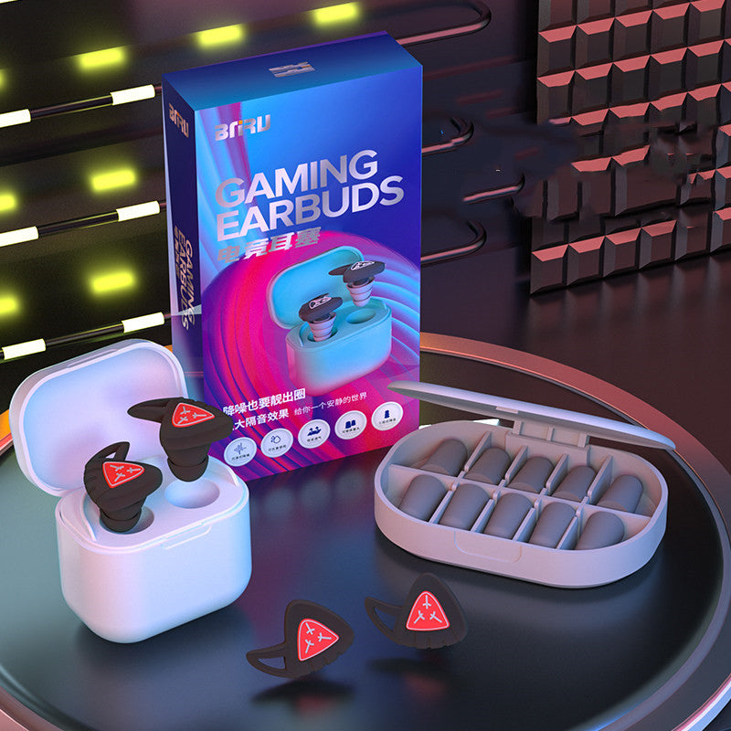 Comfortable Silicone Ear Plugs with Extra Foam Tips