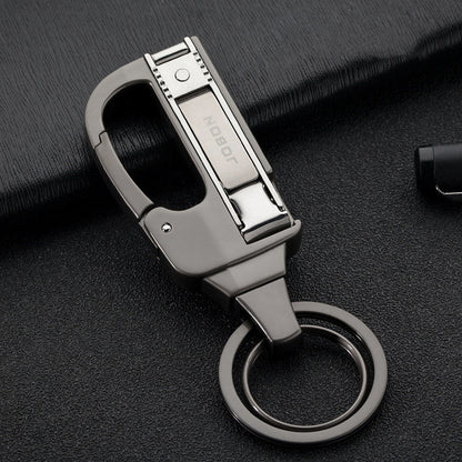 Practical 2-in-1 Keychain with Handy Nail Cutter