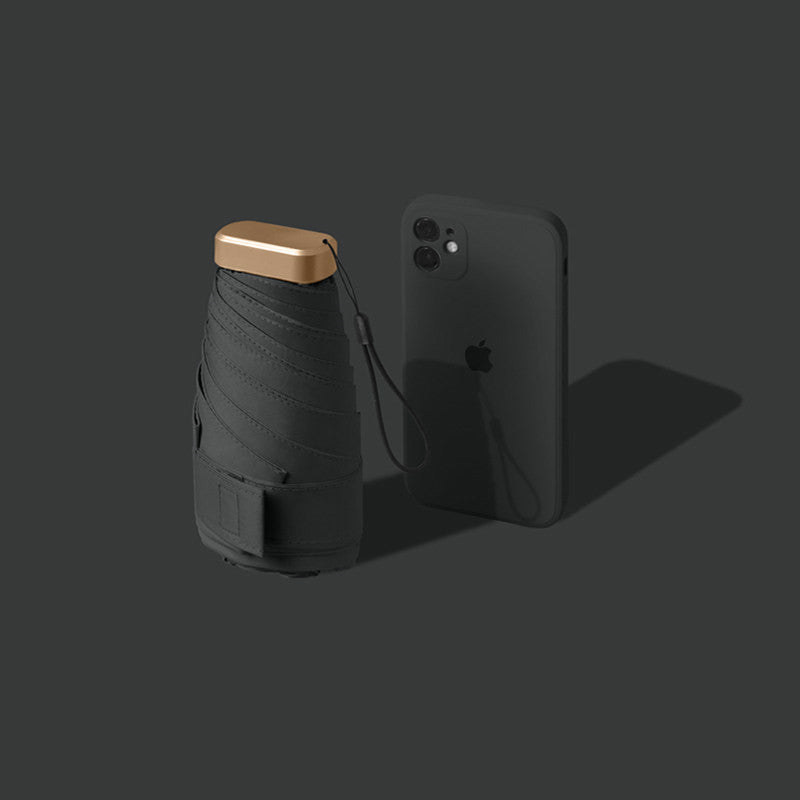 Compact Travel Sun Umbrella with UV Protection - Fesara