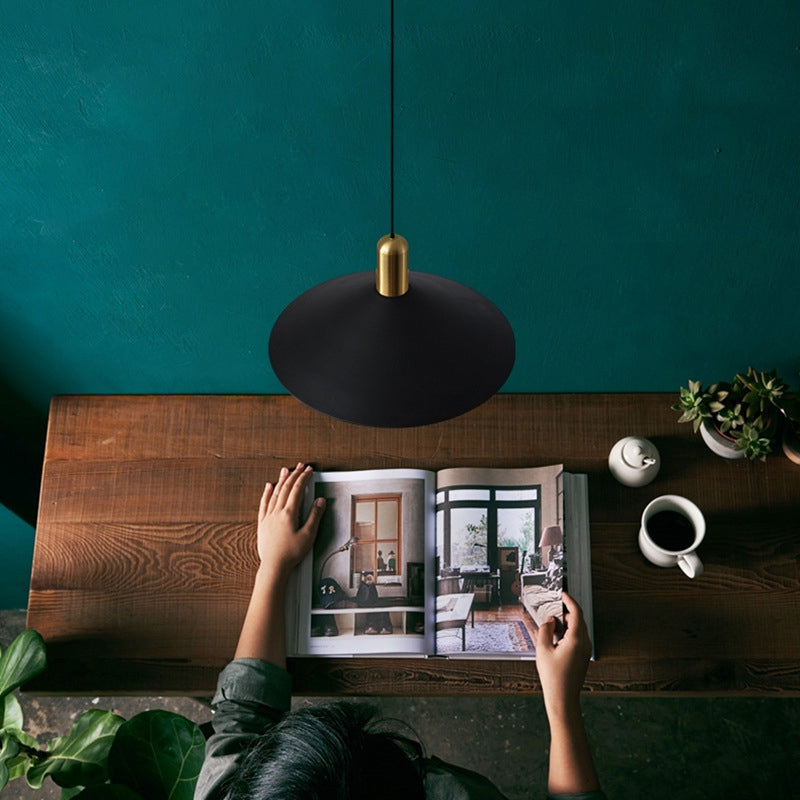 Contemporary Sleek Cone LED Hanging Light