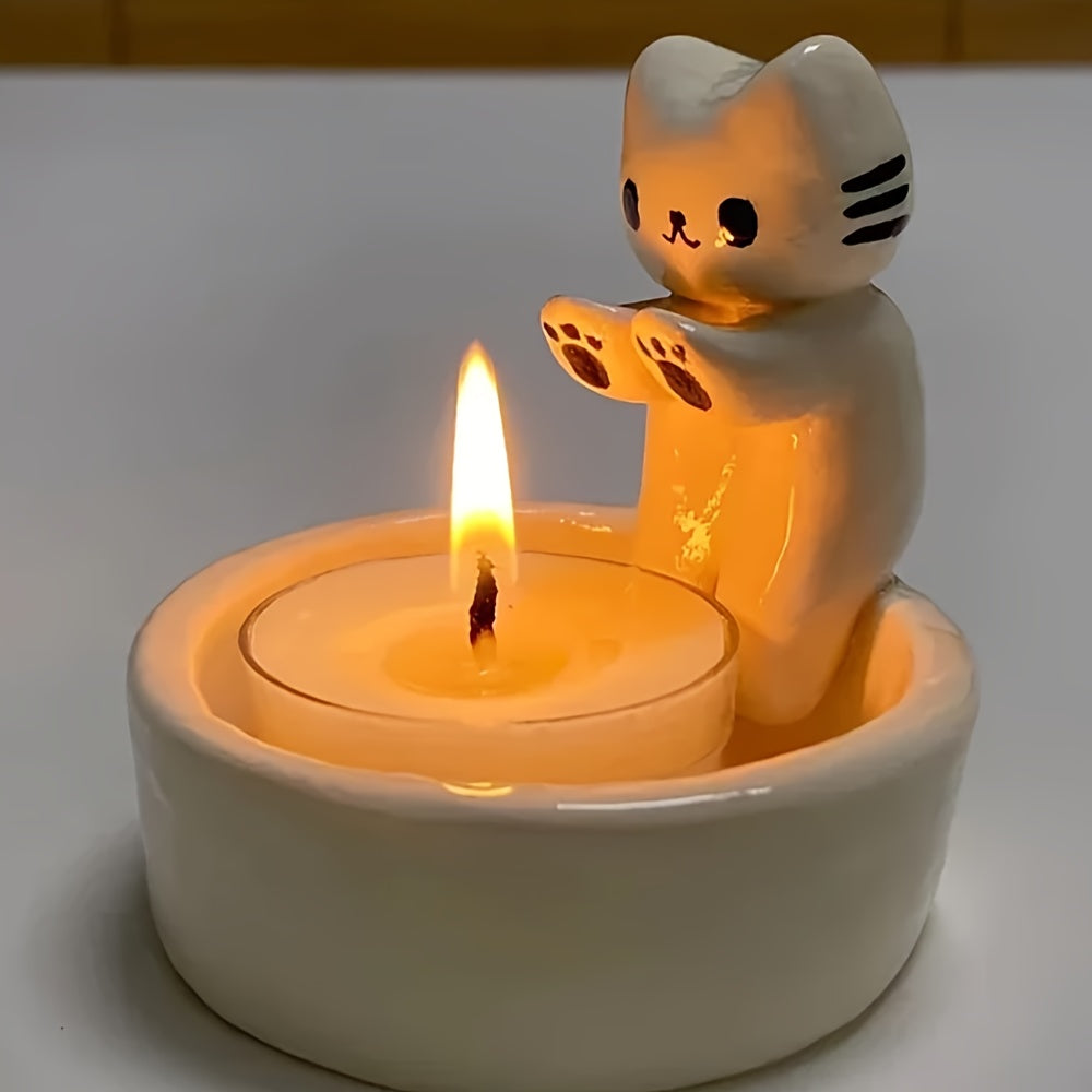Cute Kitty Resin Storage Box Organizer - Fesara