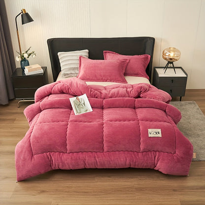 Soft Plush Fleece Winter Duvet for Cozy Sleep