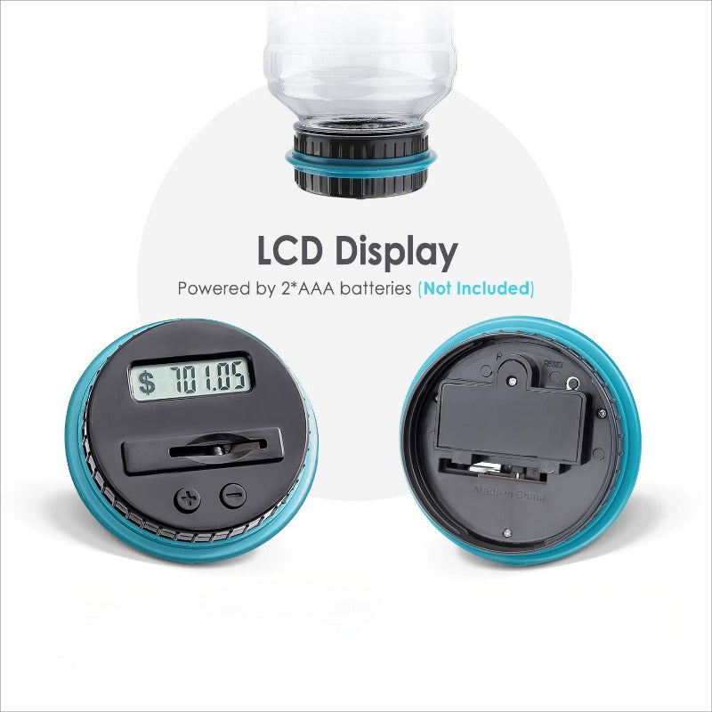 Electronic Coin Counter Money Jar