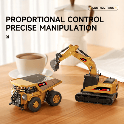 Mini RC Construction Toy Set for Kids