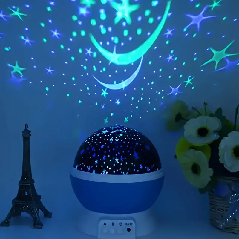 Cosy Night Sky Table Lamp Relaxing Bedroom Light