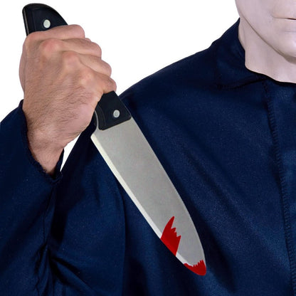 Scary Fake Blood Knife - Realistic Joke Prop