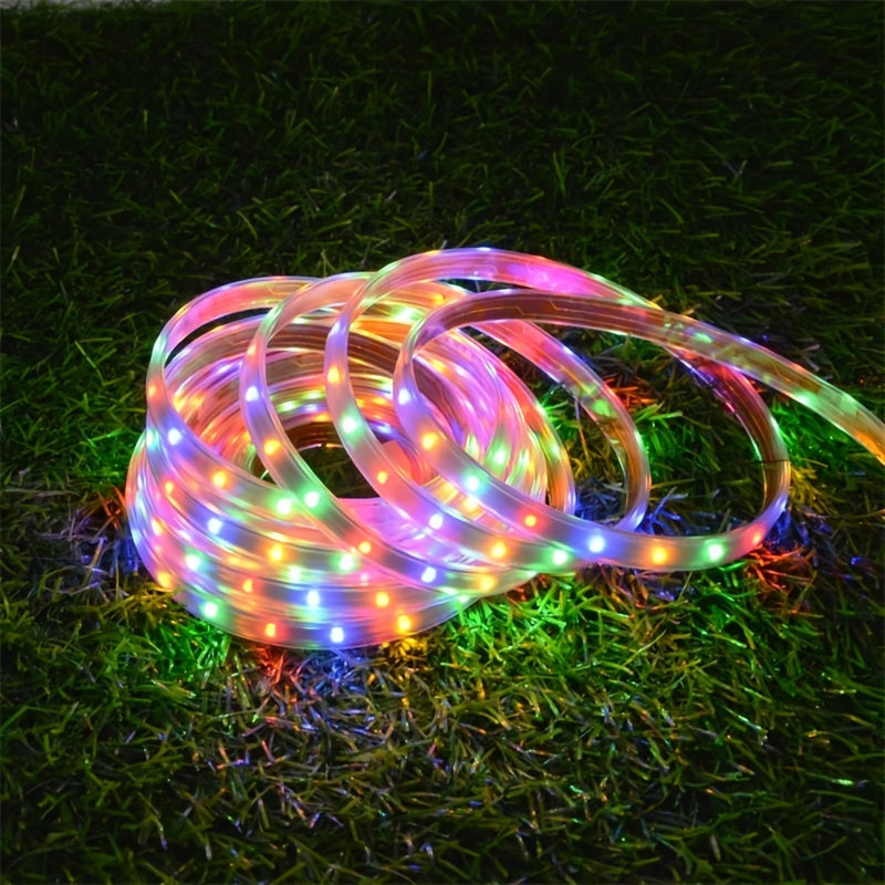Flexible Outdoor Solar LED Tube Light with Remote