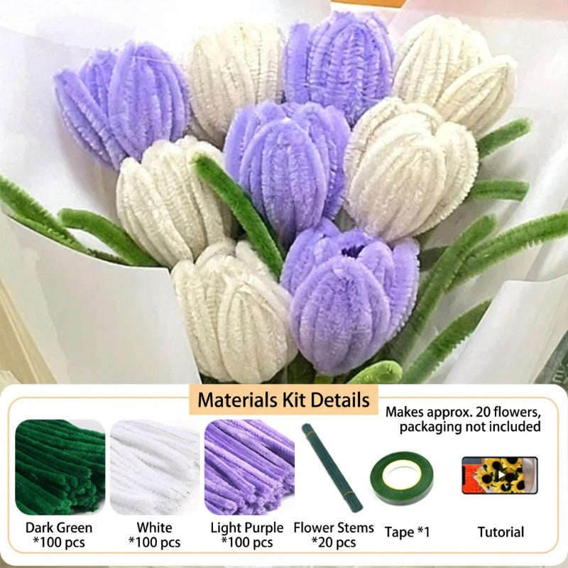 Easy Handmade Flower Crafting Set