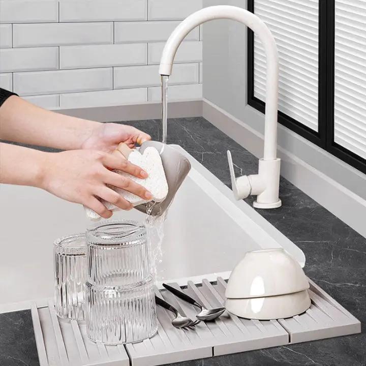 Flexible Silicone Drain Mat for Kitchen Counters