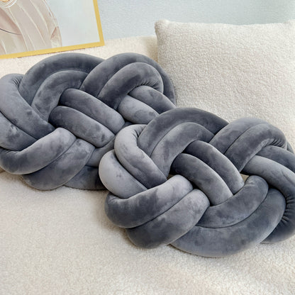 Plush Cloud Pillow - Soft Sleep Pillow with Button Detail