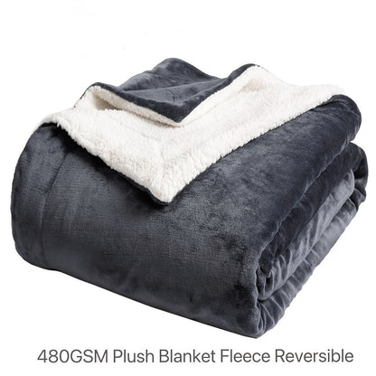 Plush Fleece Throw Blanket for Ultimate Cozy Comfort