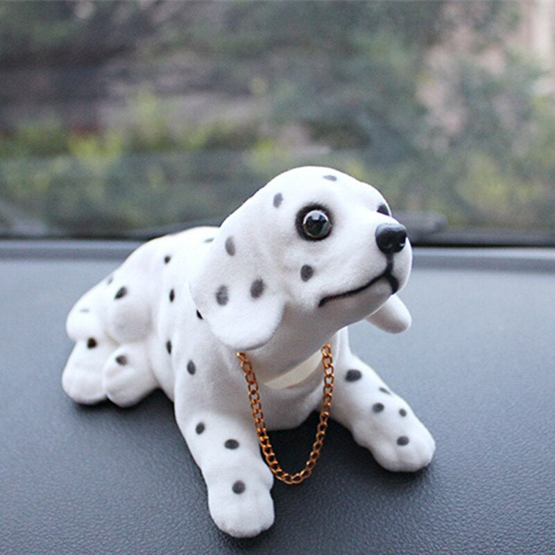 Fun Car Dog Bobble Head Decor