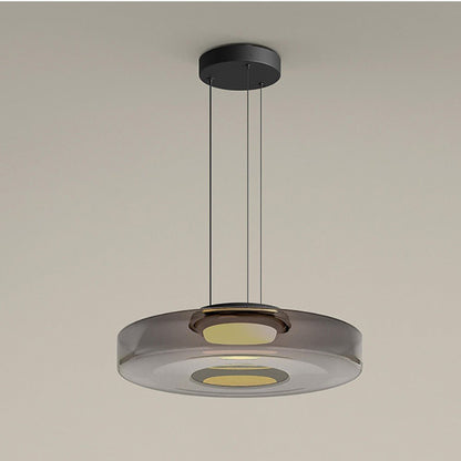 Stylish Glass Pendant Light in Retro Design
