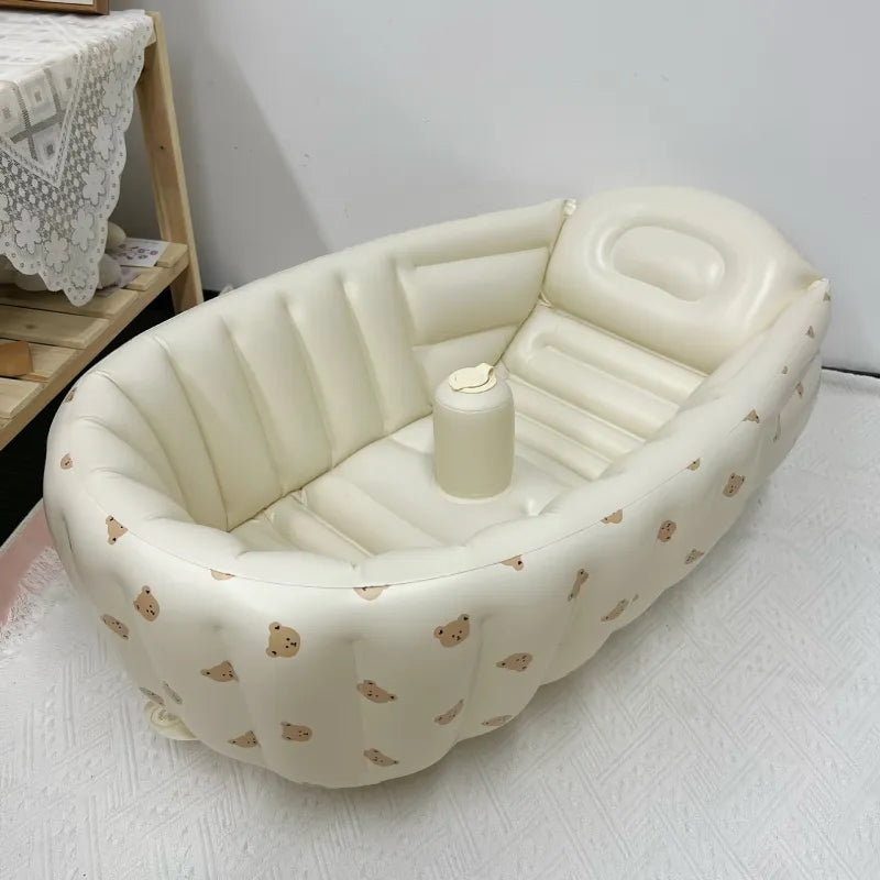 Portable Baby Bath Tub for Travel - Safe Bubble Bath - Fesara