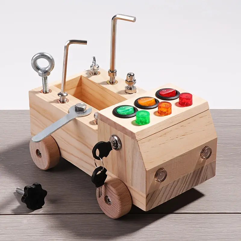 Interactive LED Learning Board for Kids