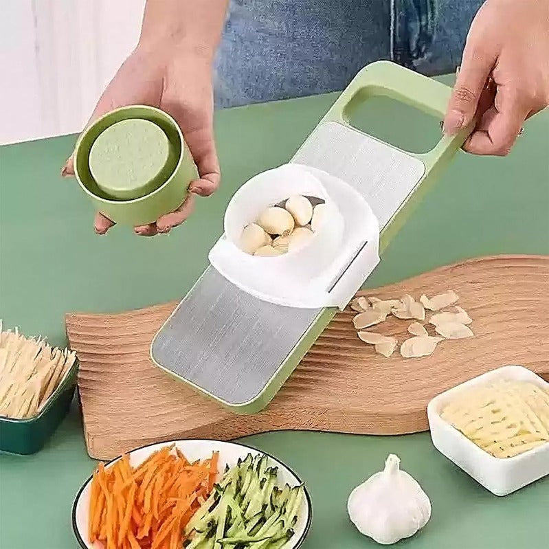 Easy 6-in-1 Kitchen Mandoline Food Slicer