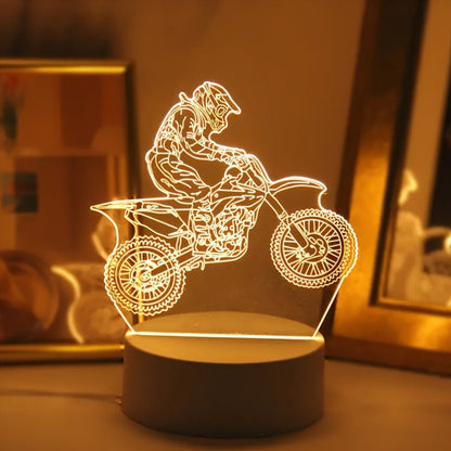 High Speed 3D LED Motorcycle Lights
