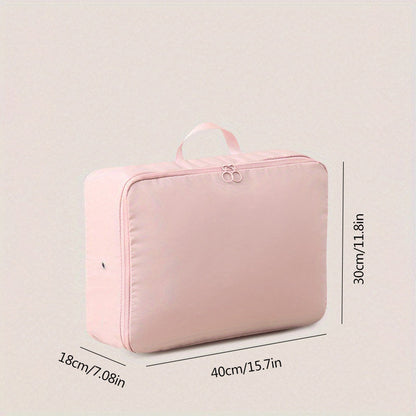 Stylish Double Zipper Travel Bag