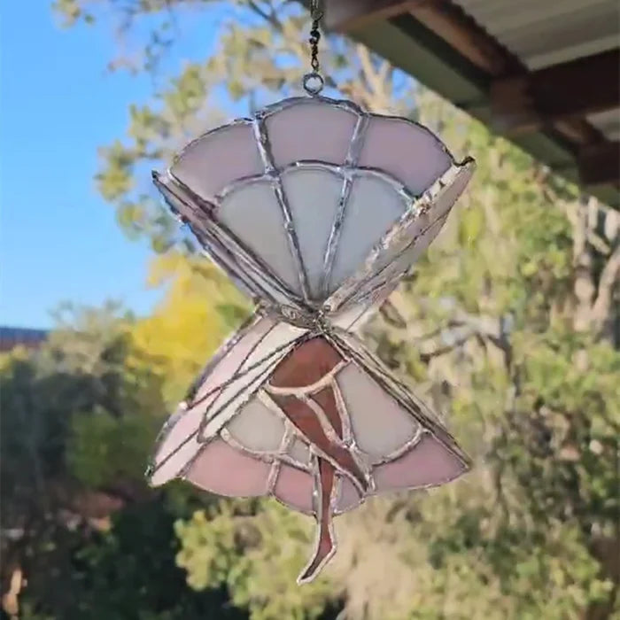 Colorful Handmade Glass Top Spinner