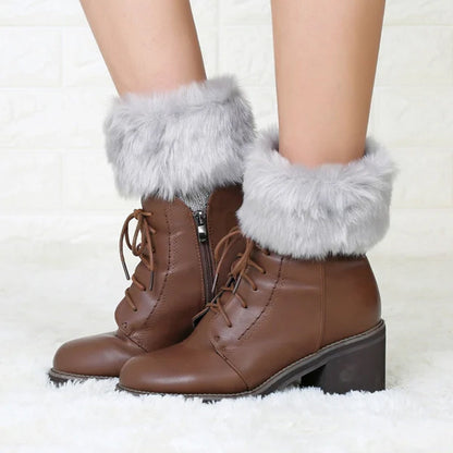 Cozy Fesara FurryLegs - Soft and Stylish Winter Leg Warmers