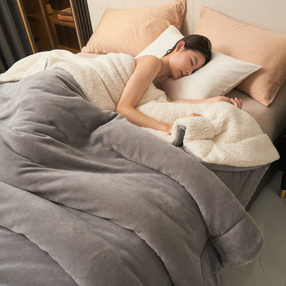 Plush Double Sided Velvet Throw Blanket