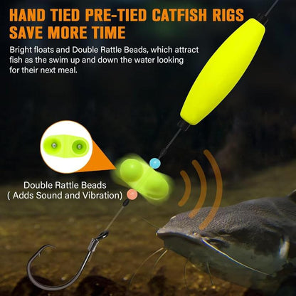 Easy Catch Catfish Rig with Rattle Beads