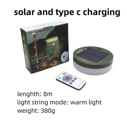 Compact Outdoor Battery String Lights