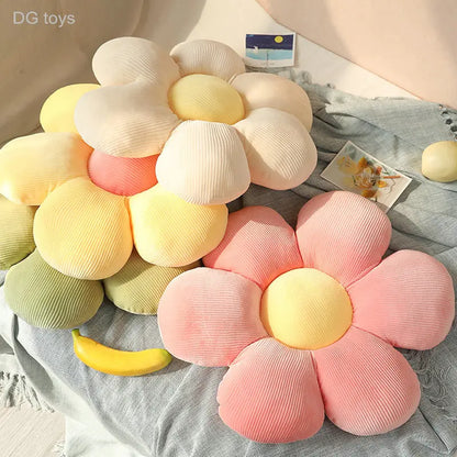 Soft Floral Pattern Chair Cushion
