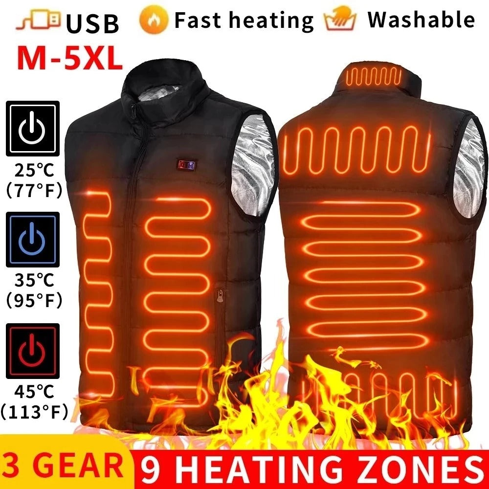 9-Zone Heated Vest 3