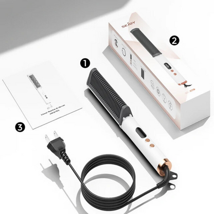 Versatile 2-in-1 Curling Iron & Flat Iron