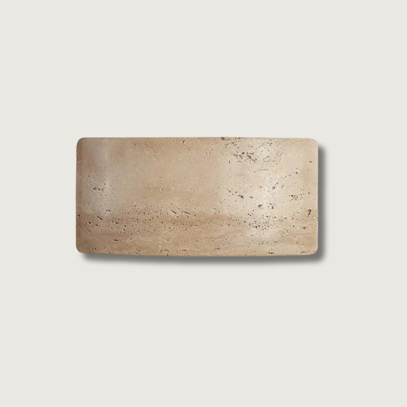 Simple Stone Wall Light Fixture - Fesara