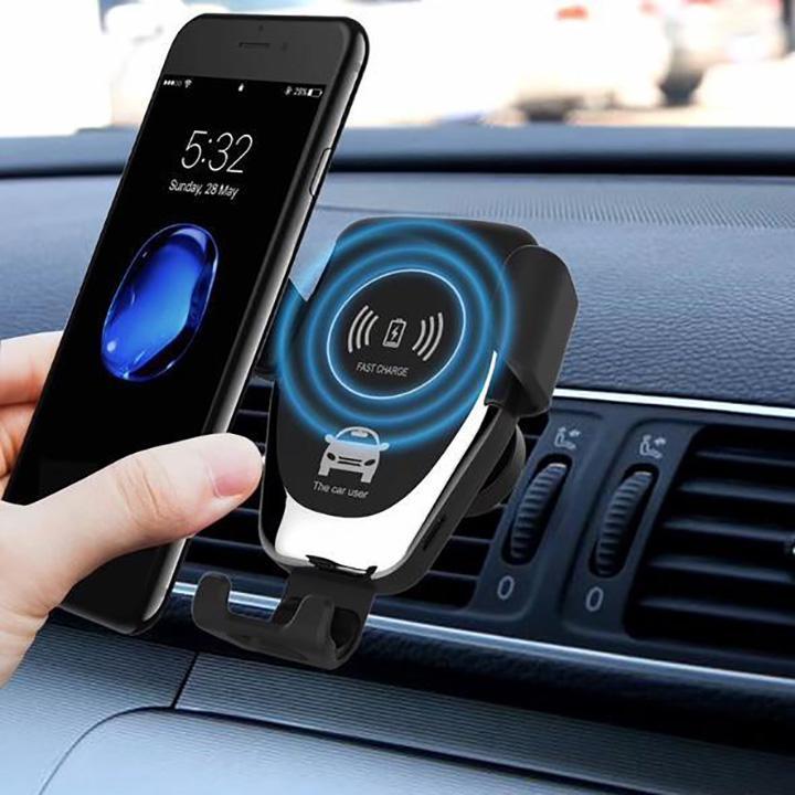 Wireless Car Phone Mount with Auto Charging
