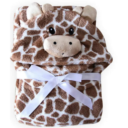 Cozy Kids Hooded Bath Towel – Cute Animal Design