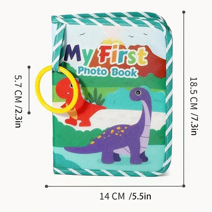 Baby First Photo Album with Shatterproof Mirror