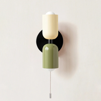 Contemporary Dual Head Wall Lamp