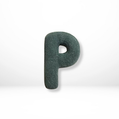 Soft Velvet Letter Pillow With Alphabet A-Z